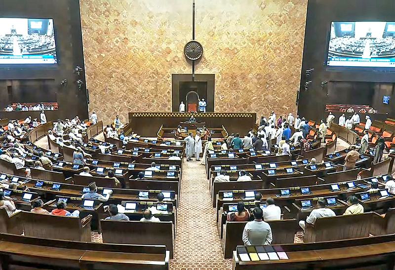 Rajya Sabha Disrupted for Sixth Day Over Bihar SIR Issue