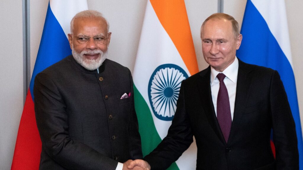 Modi, Putin Discuss Ukraine Amid US Tariff Pressure